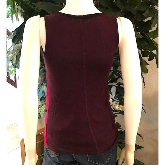 EXPRESS- WOMENS CREW NECK- LINE TANK TOP STYLE PULL OVER BLOUSE SIZE X-SMALL - Picture 2 of 3